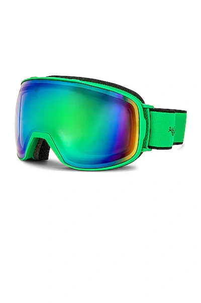 Shop Bottega Veneta Ski Goggles In Green