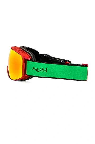 Shop Bottega Veneta Ski Goggles In Red