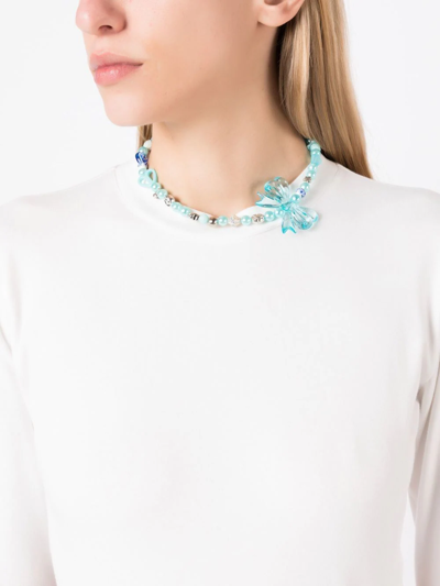 Amir Slama Mixed-bead Necklace In Multi
