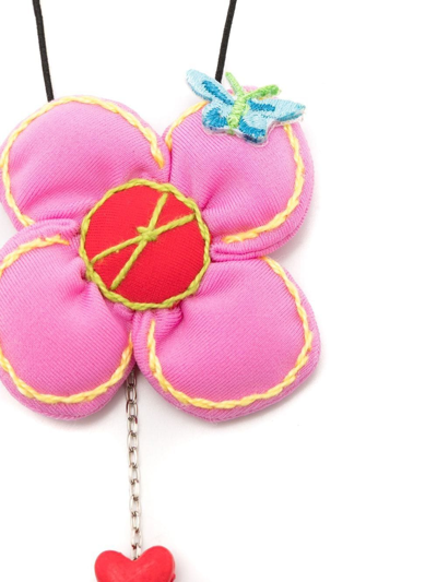 Amir Slama Floral-appliqué Hair Tie In Multi