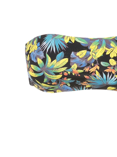Amir Slama Bandeau-style Bikini Set In Black