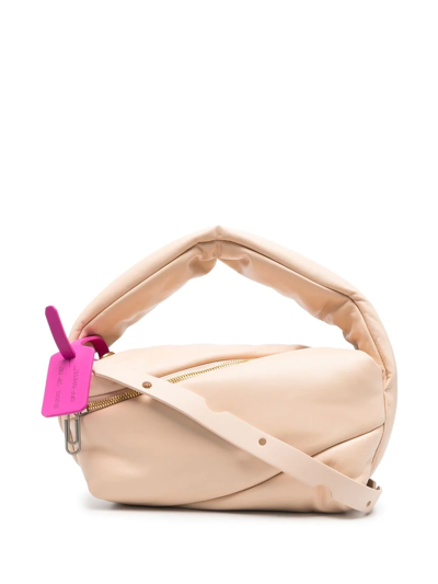 Shop Off-white Pump Pouch 24 Tote Bag In Nude