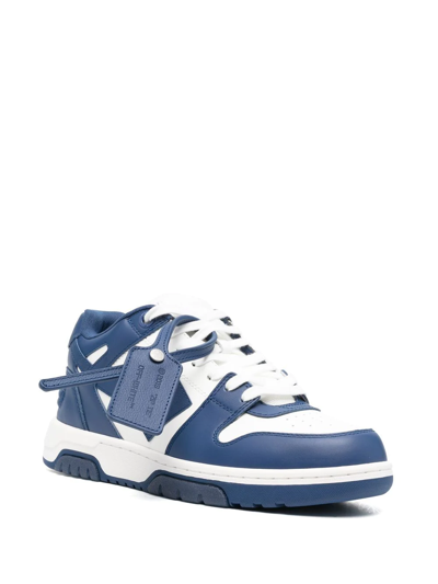 Shop Off-white Out Of Office Panelled Lace-up Sneakers In Weiss