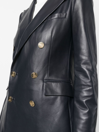 Polo Ralph Lauren Camden Double-breasted Blazer In Blau