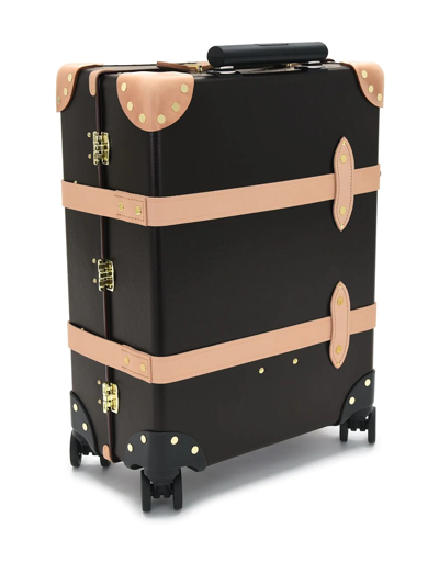 Shop Globe-trotter Centenary Carry-on Suitcase In Schwarz