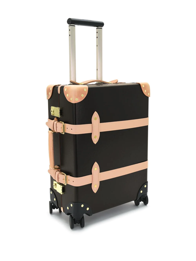 Shop Globe-trotter Centenary Carry-on Suitcase In Schwarz