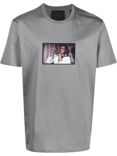 Shop Limitato Graphic-print Short-sleeve T-shirt In Grau