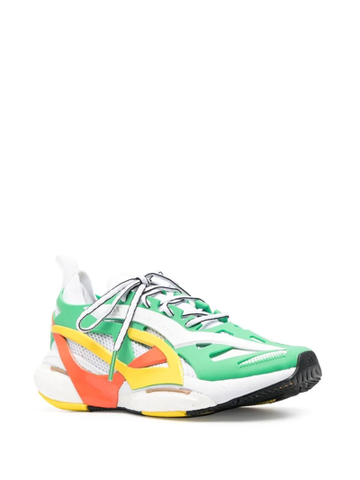 Shop Adidas By Stella Mccartney Solarglide Low-top Sneakers In Grün
