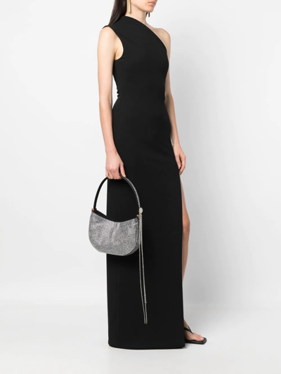Magda Butrym Medium Vesna Crystal-embellished Shoulder Bag In Schwarz