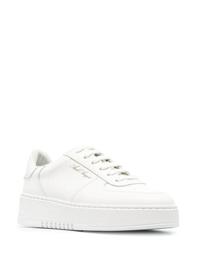 Shop Axel Arigato Orbit Low-top Lace-up Sneakers In Weiss