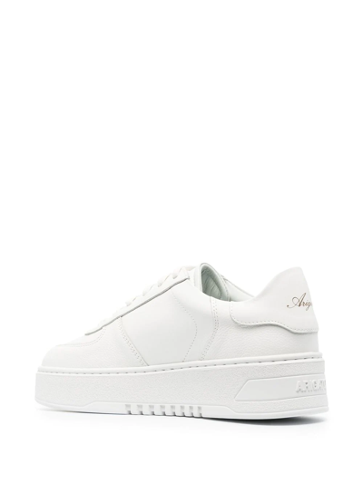 Shop Axel Arigato Orbit Low-top Lace-up Sneakers In Weiss