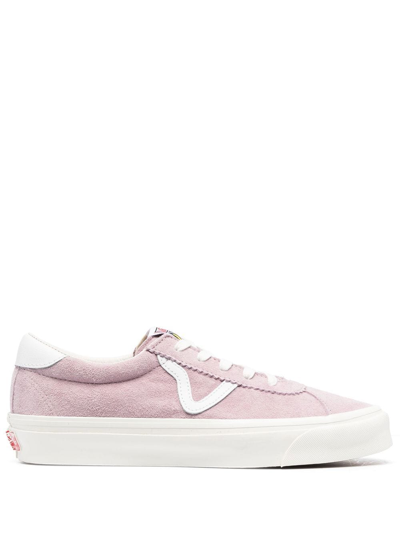 Shop Vans Lace-up Low-top Sneakers In Violett