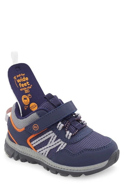 Shop Stride Rite Kids' Artin 3.0 Sneaker In Navy