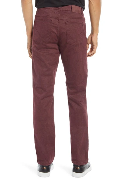 Shop Brax Cooper Fancy Five-pocket Pants In Vineyard