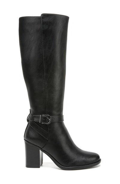 Shop Naturalizer Joslynn Tall Boot In Black Smooth Synthetic
