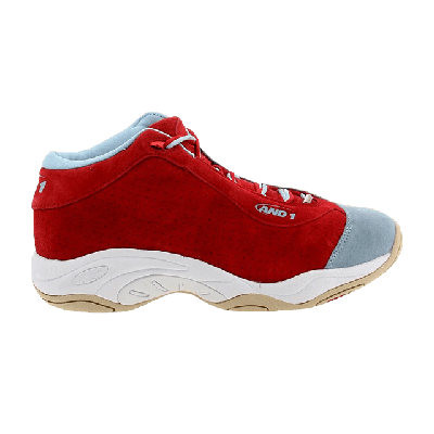 Pre-owned And1 Bait X  Tai Chi 'blue Apple' In Red