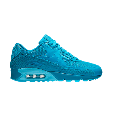 Pre-owned Nike Wmns Air Max 90 Premium In Blue