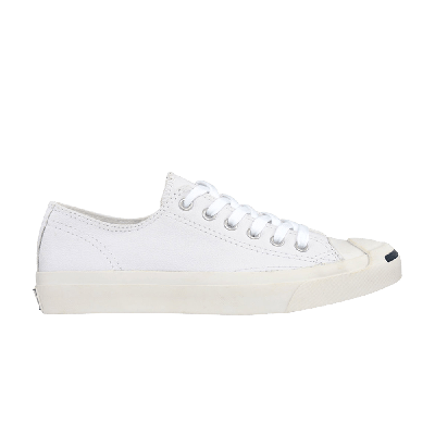 Pre-owned Converse Jack Purcell Leather Ox 'vintage' In White