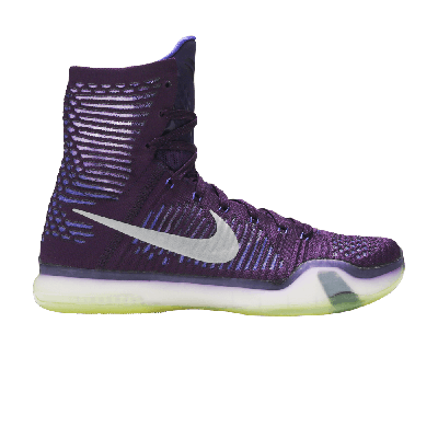 Pre-owned Nike Kobe 10 Elite 'team' In Purple