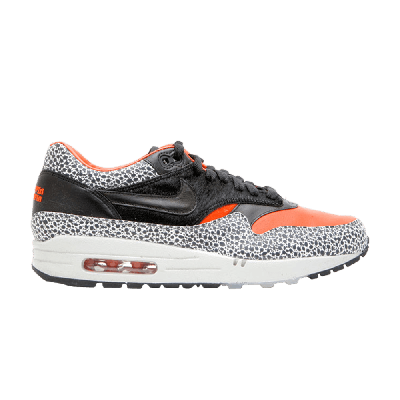 Pre-owned Nike Air Max 1 Supreme Qk 'keep Rippin Stop Slippin' In Orange
