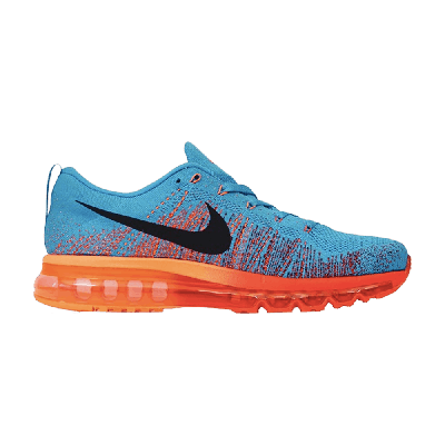 Pre-owned Nike Flyknit Max 'vivid Blue' | ModeSens