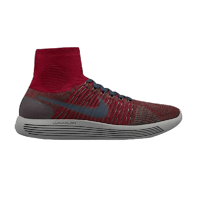 Pre-owned Nike Lab Gyakusou Lunarepic Flyknit In Red
