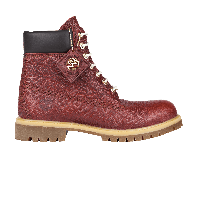 Pre-owned Timberland Premium Football Leather Boots In Brown