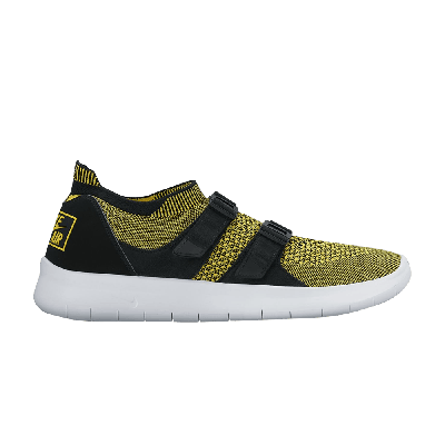 Pre-owned Nike Wmns Air Sock Racer Ultra Flyknit 'yellow Strike'