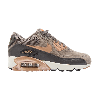 Pre-owned Nike Wmns Air Max 90 Leather In Grey