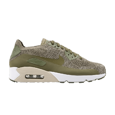 Pre-owned Nike Air Max 90 Ultra 2.0 Flyknit 'medium Olive' In Green |  ModeSens