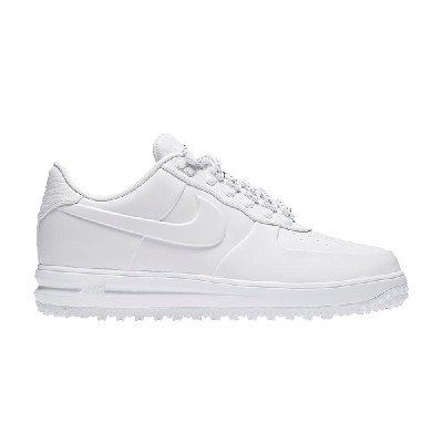 Pre-owned Nike Lunar Force 1 Duckboot Low 'triple White' | ModeSens