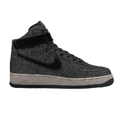 Pre-owned Nike Wmns Air Force 1 High Se 'black Grey'