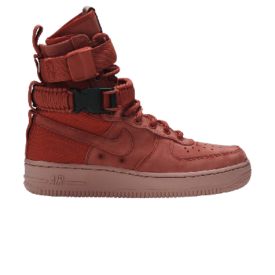 Pre-owned Nike Wmns Sf Air Force 1 High 'dusty Peach' In Red
