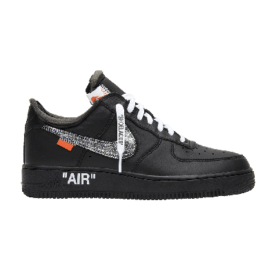 Pre-owned Nike Off-white X Air Force 1 Low '07 'moma' In Black