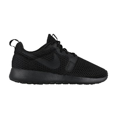 Pre-owned Nike Wmns Roshe Run Hyperfuse Br In Black