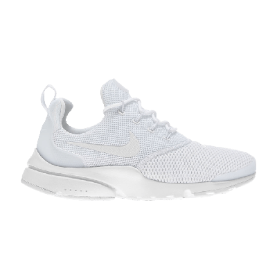 Pre-owned Nike Wmns Air Presto Ultra Flyknit 'triple White'