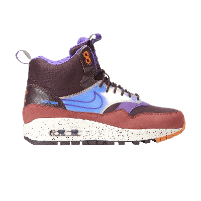 Pre-owned Nike Wmns Air Max 1 Mid Sneakerboot 'deep Burgundy Iridescent' In Multi-color
