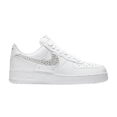 Pre-owned Nike Air Force 1 '07 Lv8 'just Do It' In White