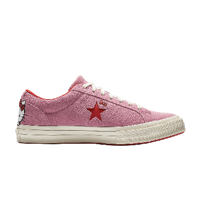 Pre-owned Converse Hello Kitty X One Star Suede Low Top 'prism Pink' |  ModeSens