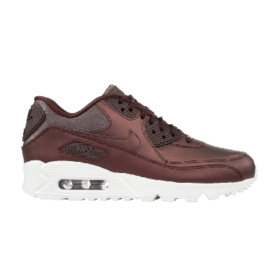 Pre-owned Nike Wmns Air Max 90 Premium 'metallic Mahogany' In Red