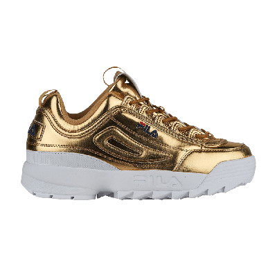 Pre-owned Fila Wmns Disruptor 2 Premium 'metallic Gold'