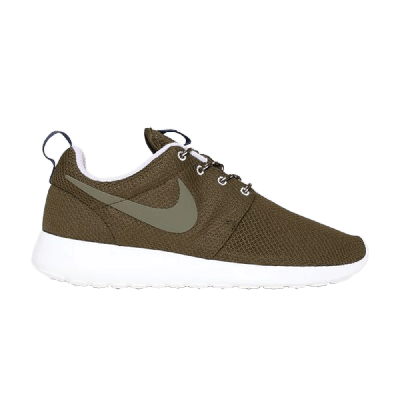 Pre-owned Nike Wmns Rosherun 'dark Loden' In Green