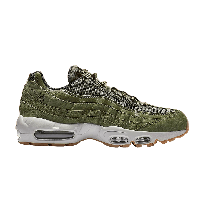 Pre-owned Nike Air Max 95 'olive Canvas' In Green