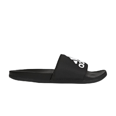 Pre-owned Adidas Originals Adilette Cloudfoam Plus Slides 'core Black'