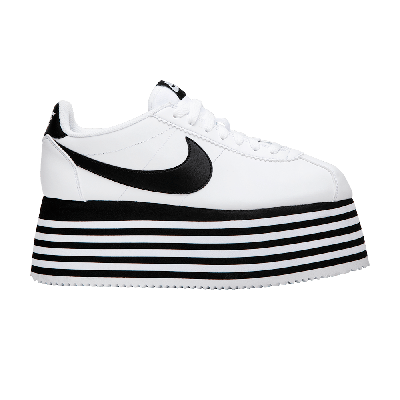 Pre-owned Nike Comme Des Garcons X Wmns Cortez 'white'