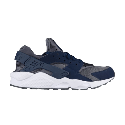 Pre-owned Nike Air Huarache 'dark Grey Midnight Navy' In Blue