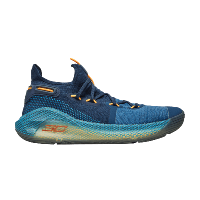 Pre-owned Under Armour Curry 6 'underrated' In Blue