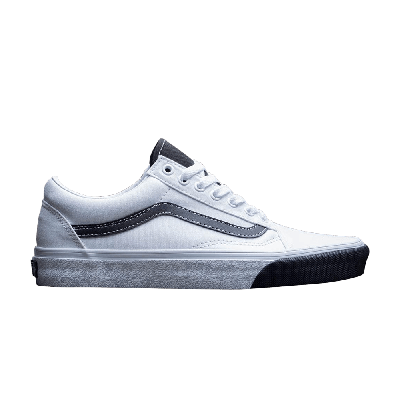 Pre-owned Vans Old Skool 'color Block' In White