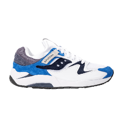 Pre-owned Saucony Grid 9000 Premium Suede 'royal Blue'
