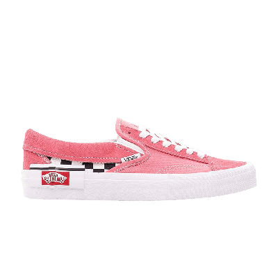 Pre-owned Vans Slip-on Cap 'checkerboard Strawberry Pink'